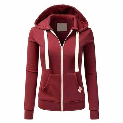 Slim Fit Hoodie with Zipper and Hood | Men's Casual Sweatshirt 4