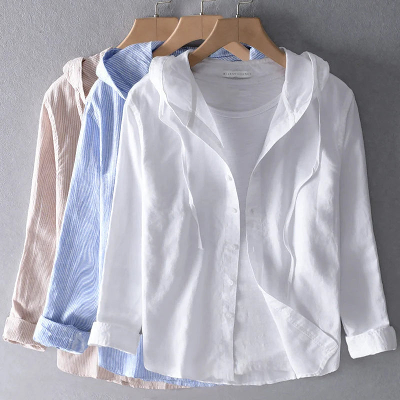 Sunrise Dream | Lightweight Linen Cotton Shirt 5