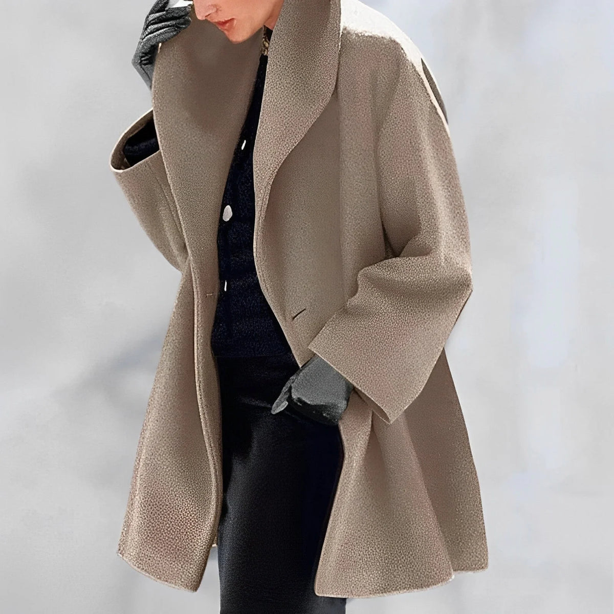 Tailored Wool Winter Coat | Women's Longline Outerwear 1