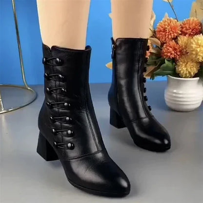 Women's Ankle Boots Stylish Non-Slip Winter Footwear 2