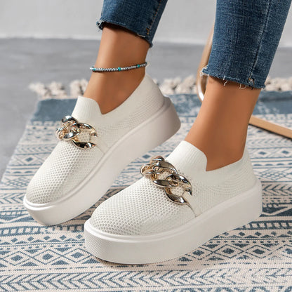 Women's Breathable Mesh Flat Shoes 2