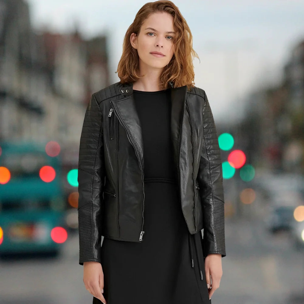 Women's Elegant Fitted Jacket Black 4