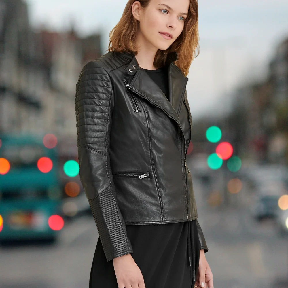 Women's Elegant Fitted Jacket Black 5