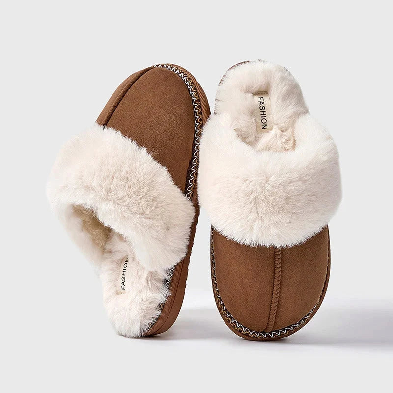 Women’s Faux-Fur Lined Indoor Slippers | Low-Cut Non-Slip 3