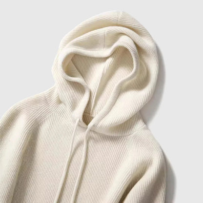 Women's Hooded Knitted Sweater Soft Warm Knitwear 5