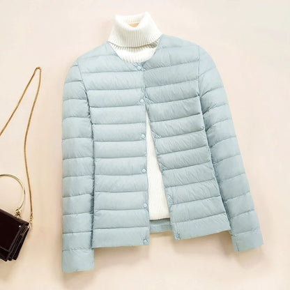 Women’s Lightweight Down Puffer Jacket 0