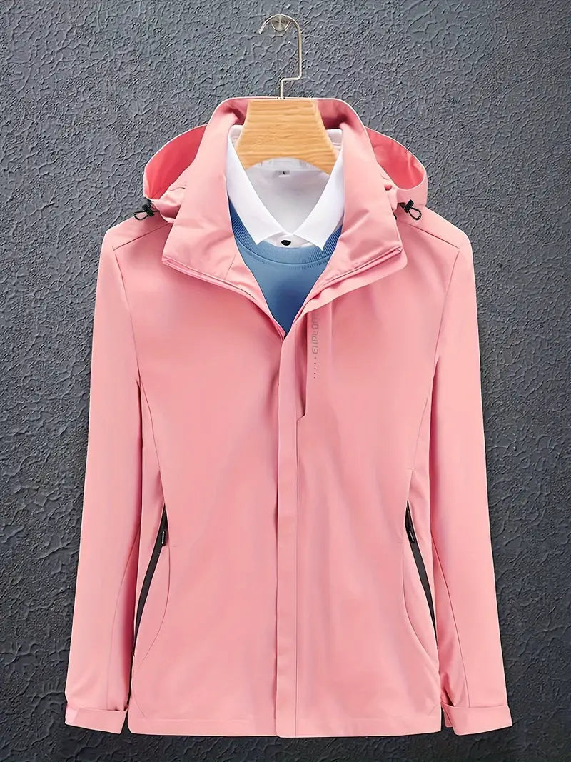 Women's Lightweight Hooded Softshell Jacket | Windproof Outerwear 2