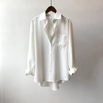 Women's Long Sleeve Chiffon Blouse 2