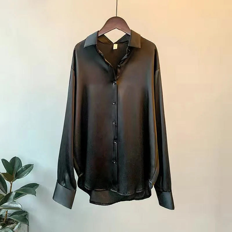 Women's Soft SilkenWeave Blouse 1