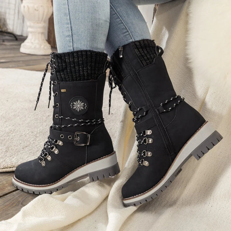 Women's Warm Knee-High Snow Boots 4