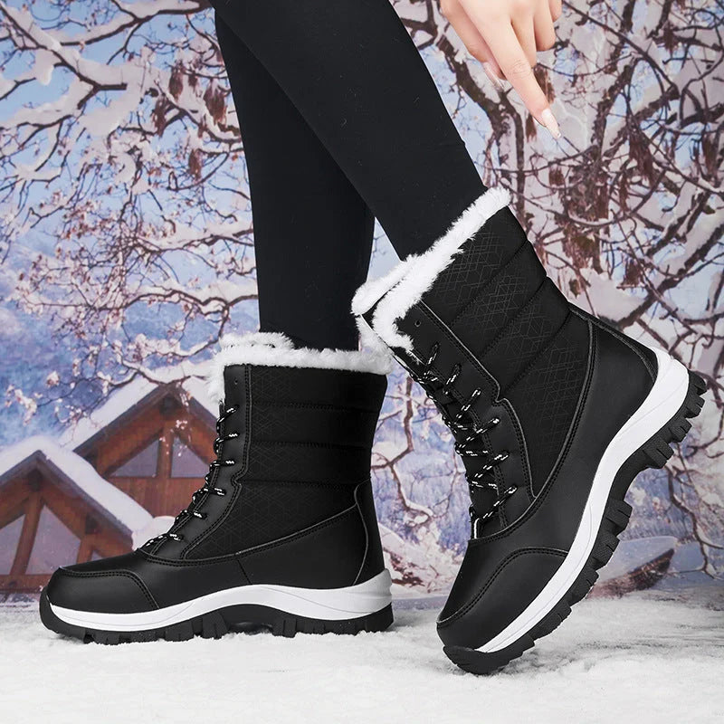 Women's Warm Winter Boots Waterproof 6