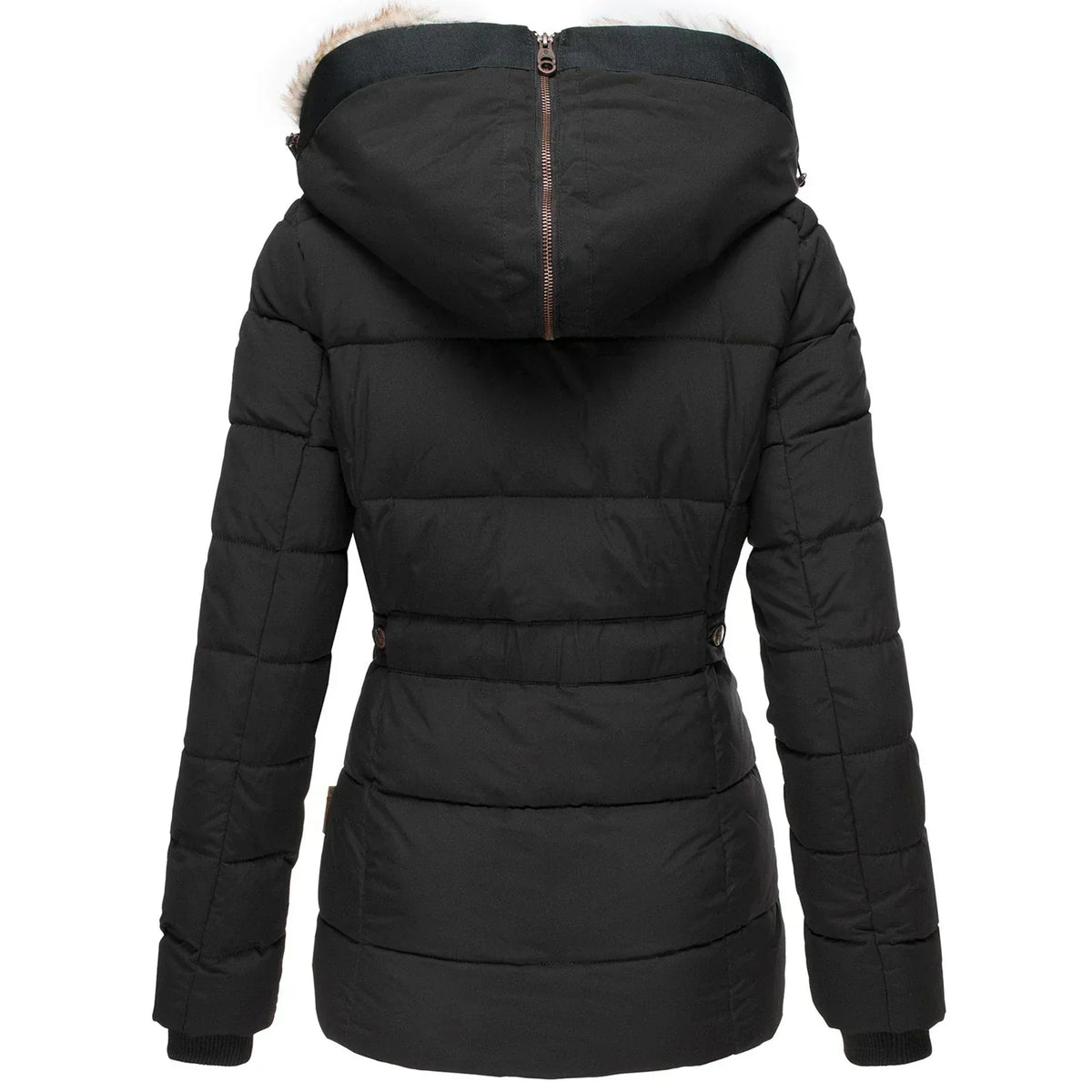 Women's Warm Winter Jacket with Fur Lining 2