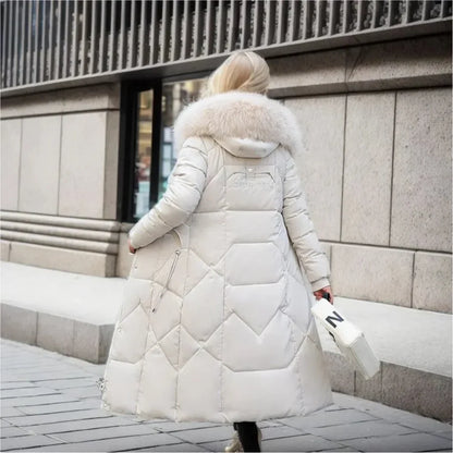 Women's Winter Parka Jacket Long Warm Insulated 2