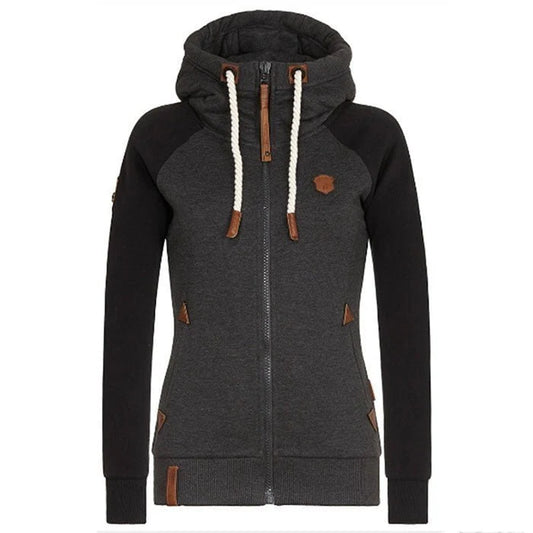 Zora | Women's Slim Fit Zip-Up Hoodie 0