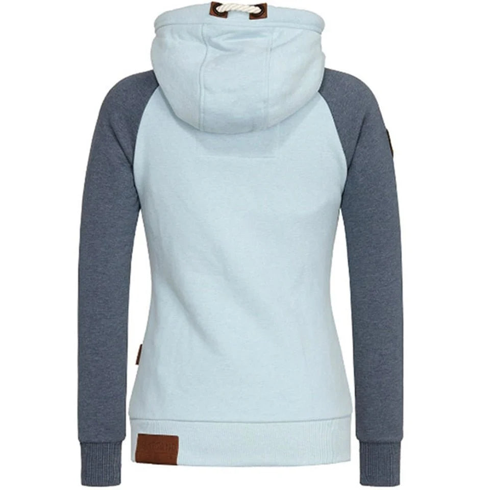 Zora | Women's Slim Fit Zip-Up Hoodie 3