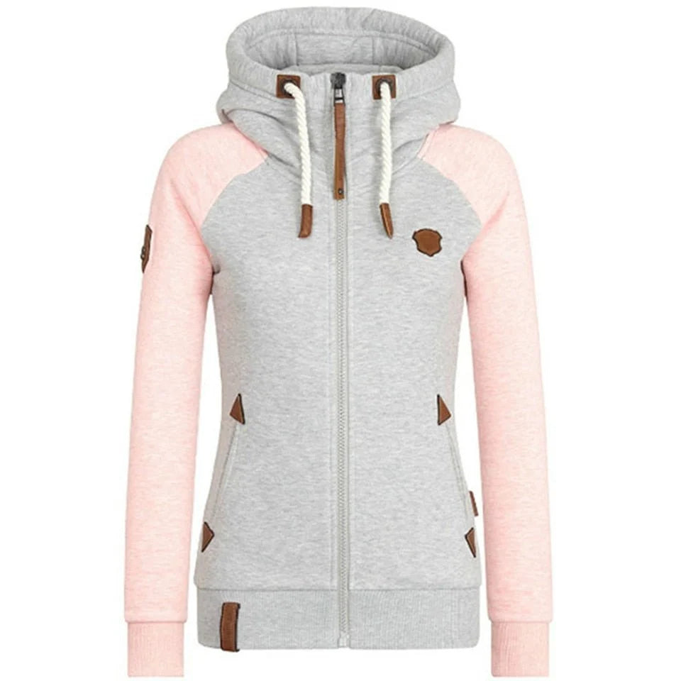 Zora | Women's Slim Fit Zip-Up Hoodie 4